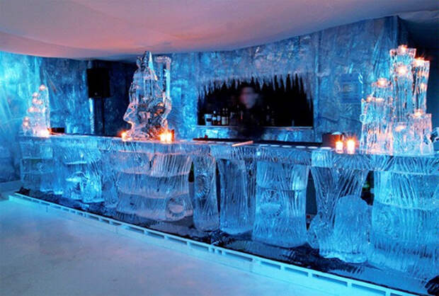 Ледяной отель Hotel de Glace (10 фото)