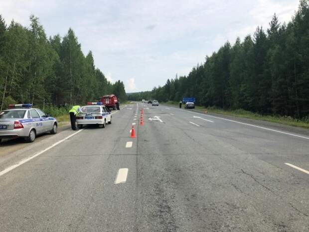 Под Невьянском произошло ДТП