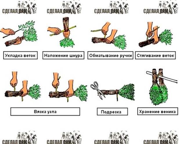Веник для бани своими руками Веник для бани своими руками