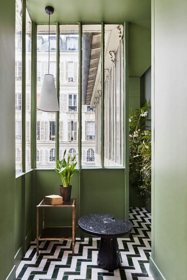 Великолепные эклектичные апартаменты в доме 17-ого века в Париже