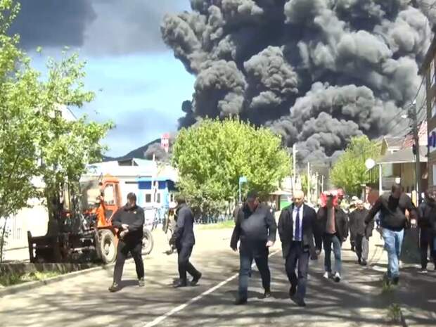 Возгорание на НПЗ в Туапсе локализовано