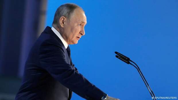 Президент России Владимир Путин, 21 апреля 2021 года
