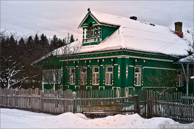 Зимой в окрестностях Звенигорода