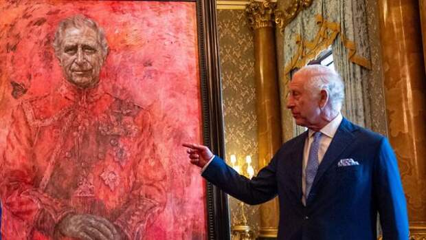 Король ада? Новый портрет Карла III стал объектом троллинга