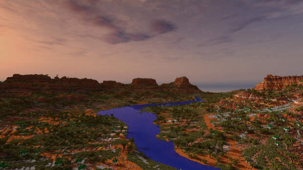 Удивительные скриншоты уровней Minecraft, которые выглядят как настоящие миры