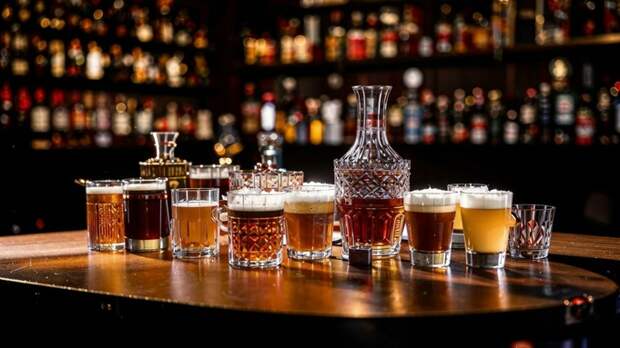 Алкоголь / Изображение сгенерировано ИИ FusionBrain.AI от Sber AI / amic.ru