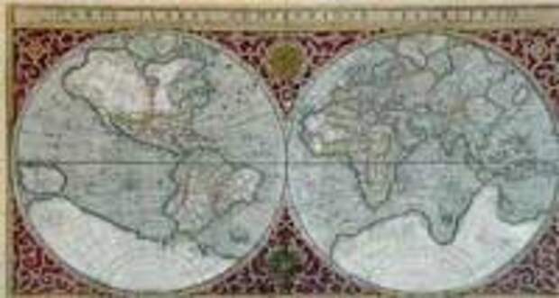 Карта Румольда Меркатора