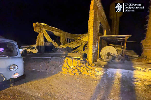 После обрушения крыши котельной в Угодичах Ярославской области возбуждено дело