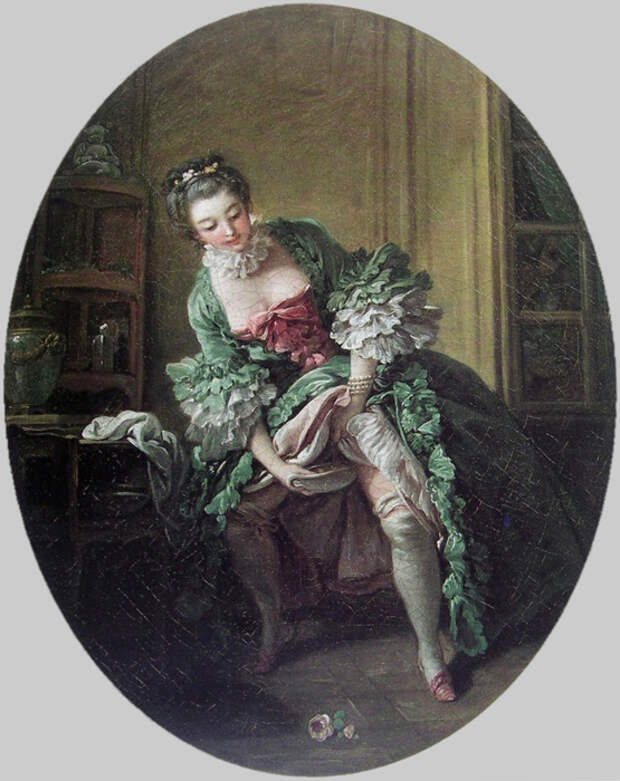 Франсуа Буше. «Интимный туалет», 1760-е гг.