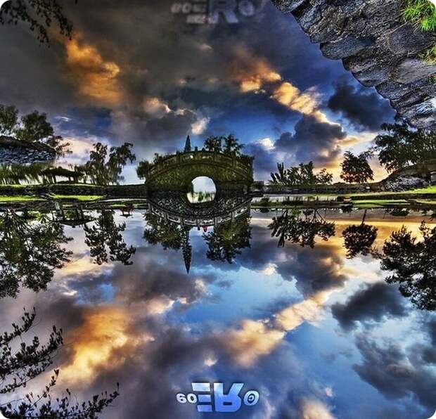 Невероятные отражения в воде (60 фото)