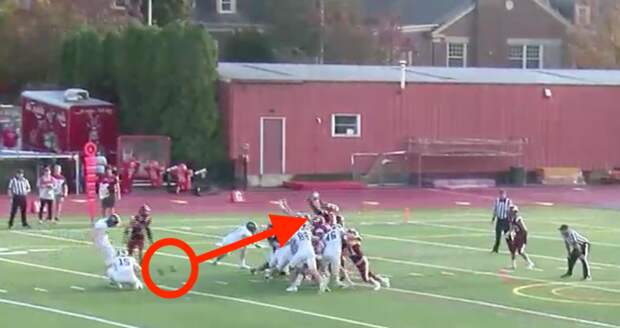 Johns Hopkins Football Blocked Field Goal Return