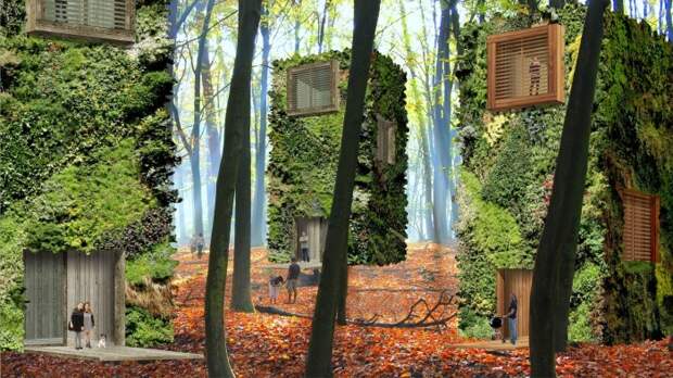 Создание эко-домов с «живыми» фасадами скоро поставят на поток: голландцы показали уникальные образцы