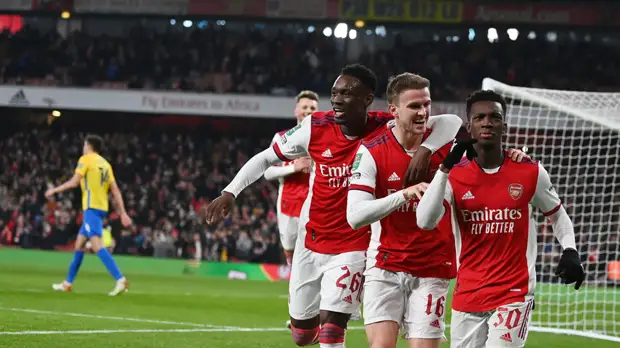«Арсенал» разгромил «Норвич» в матче АПЛ