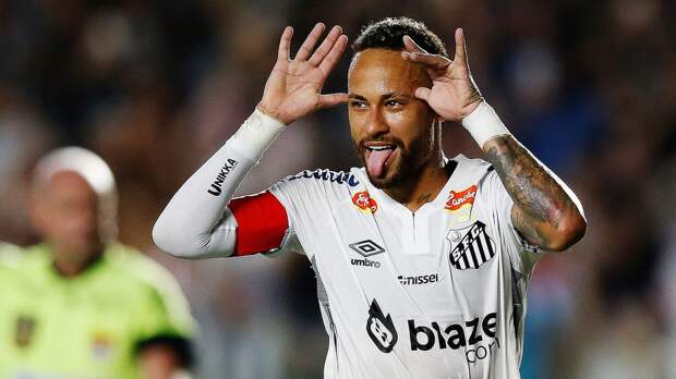 Неймар поучаствовал в победном голе «Сантоса» в матче чемпионата Бразилии