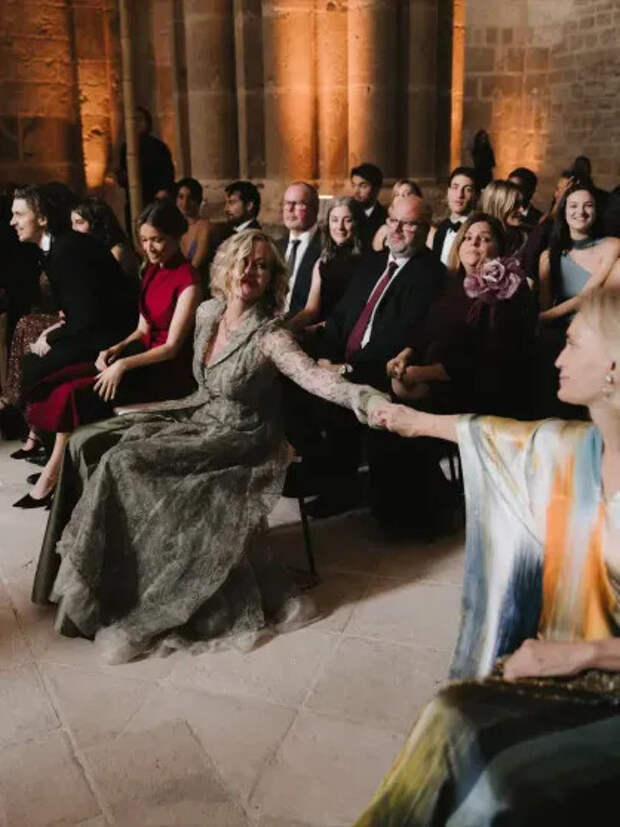 Мелани Гриффит с матерью Алекса Грушински