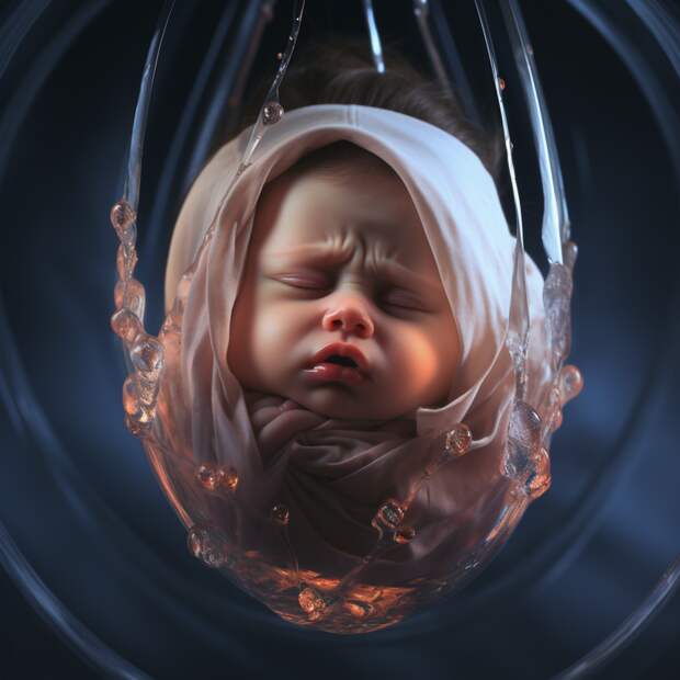 Младенцы начинают плакать ещё до рождения