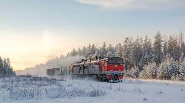 Следующая станция — Зимняя сказка зима, поезд, рельсы, романтика, сказка, снег, эстетика