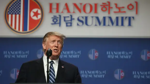 «Мы не можем на это пойти»: Трамп о неготовности снять санкции в обмен на частичную денуклеаризацию КНДР