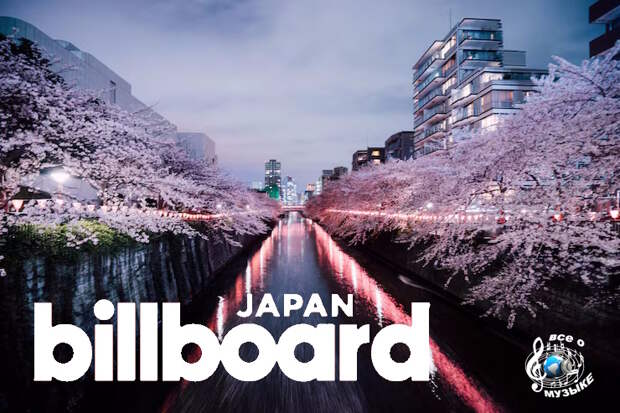 Billboard Japan Hot 100,  популярность песен, посвященных цветению сакуры, растет.