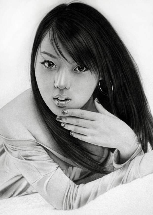 Графитовые портреты Кена Ли (Ken Lee)