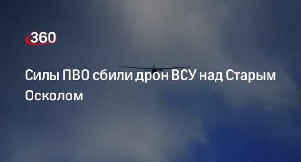 Силы ПВО сбили дрон ВСУ над Старым Осколом