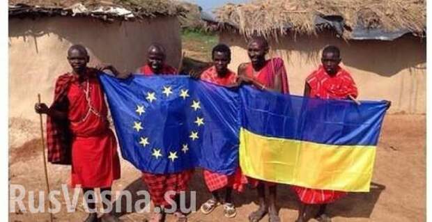 Украинцы хотели в Европу, а попали в Африку | Русская весна