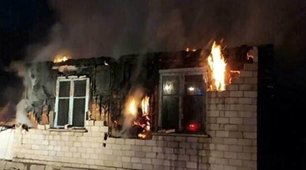 Во время пожара в Крыму погиб мужчина