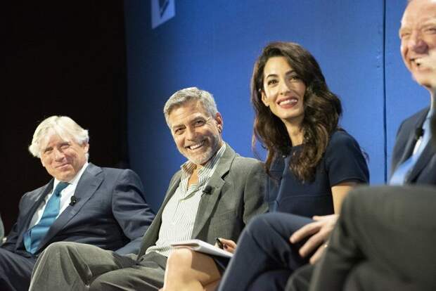 Джордж Клуни и его жена основали «Судебный дозор»