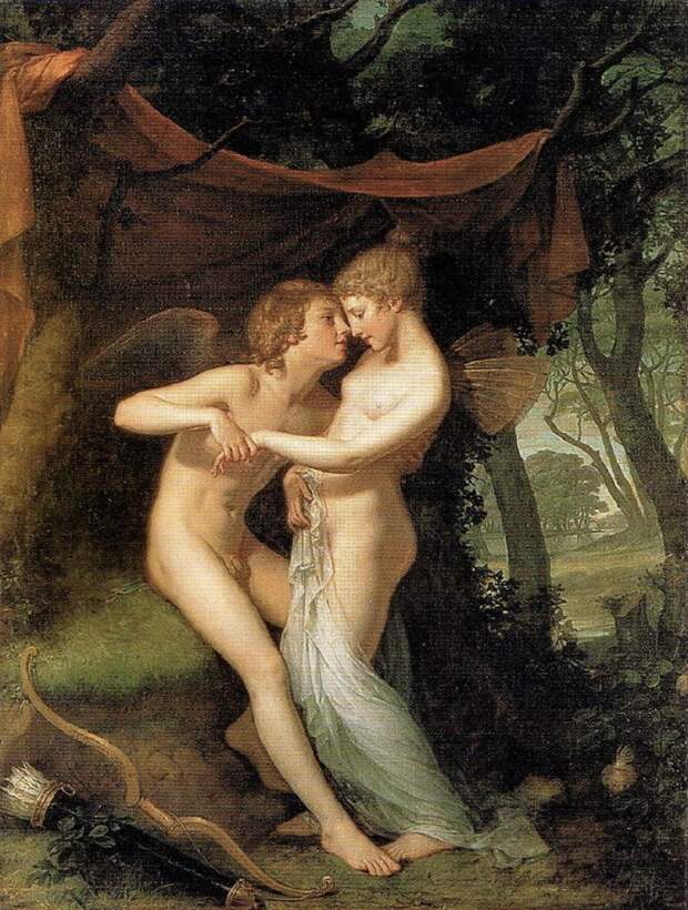 Hugh Douglas HAMILTON (1740–1808) Cupid and Psyche.jpg