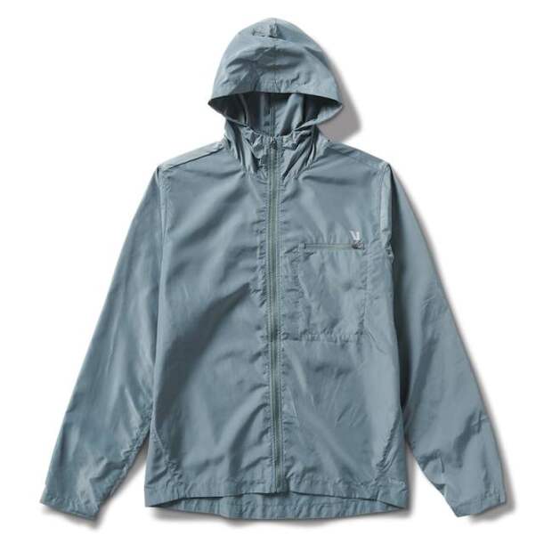 Vuori Daybreak Windbreaker - Steel Blue