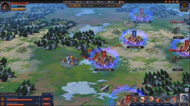 Throne: Kingdom at War браузерные игры, выходные, залипалово, игры