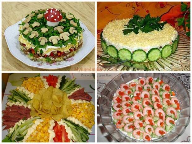 Рецепты салатов на Новый 2017 год. ТОП-5 самых вкусных и оригинальных