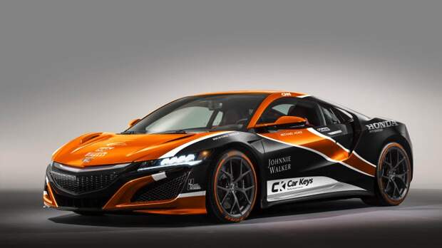 Honda NSX в ливрее McLaren ливрея, суперкары, формула 1
