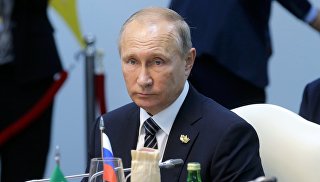Визит президента РФ В. Путина в Республику Индию (Гоа)