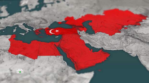 Провокационная карта турецких амбиций: при чем тут Крым, Украина и США
