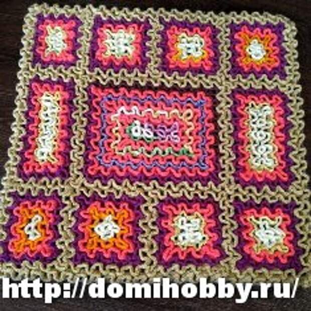 Мотивы вязание крючком