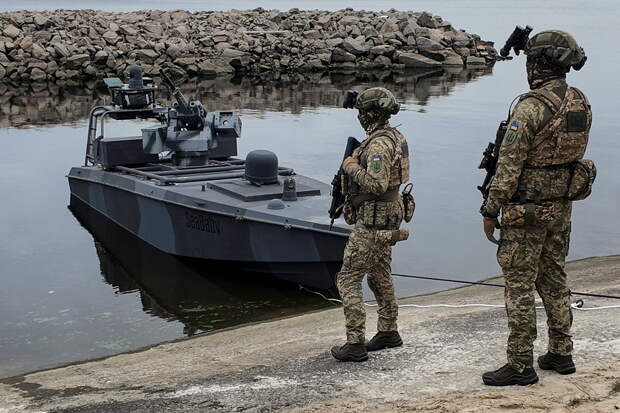 Военный блогер показал украинскую водную цель со словами «будем топить»