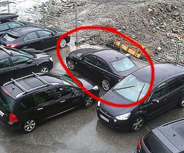 Гениальные ответы хозяевам машин, которые были неправильно припаркованы машины, парковка, юмор