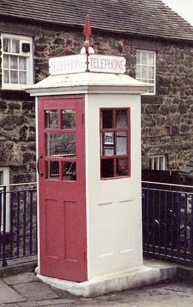 История красной телефонной будки в Великобритании