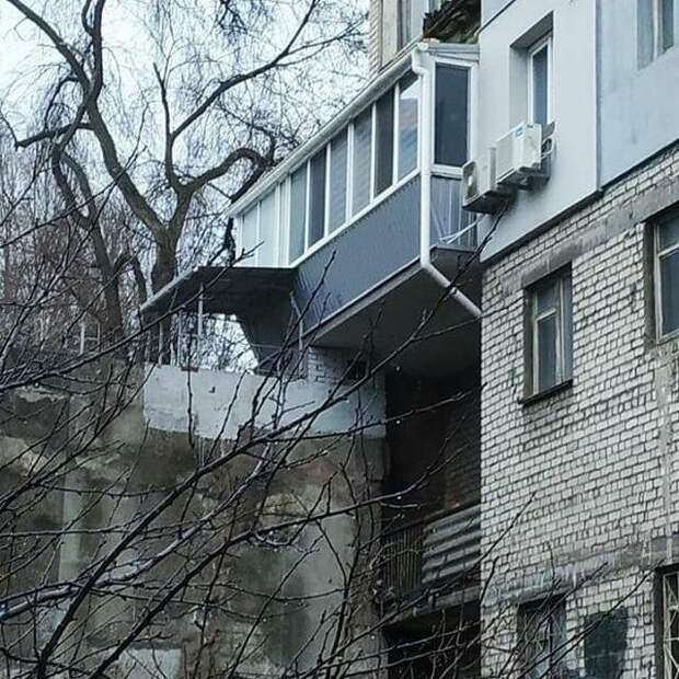 На что готовы истинные фанаты балконов На что готовы истинные фанаты балконов