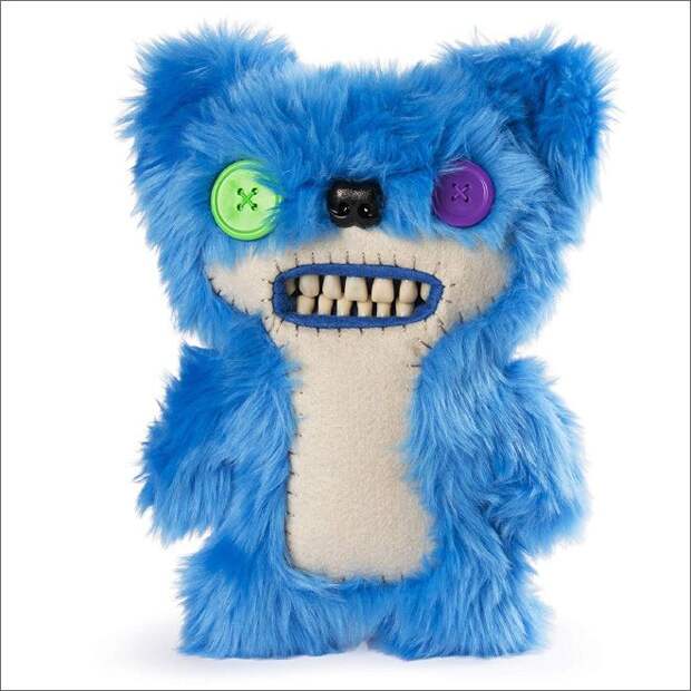 Мягкие игрушки-монстры Fugglers с человеческими зубами