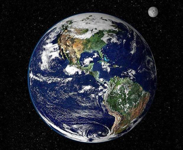 Интересные факты о звездах, Земля, Планета, Земля и Луна
