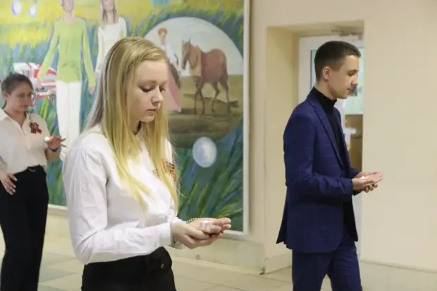 Часовые Победы: на "Вахту памяти" вышли студенты Уссурийска