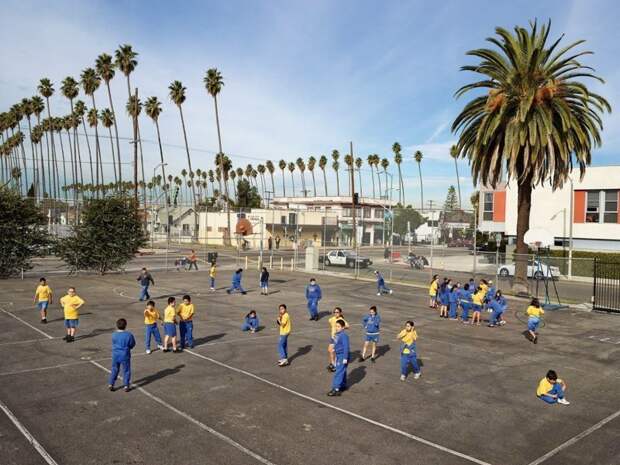 Nativity School, Лос-Анджелес, США дети, игровые площадки, мир, путешествия, страны