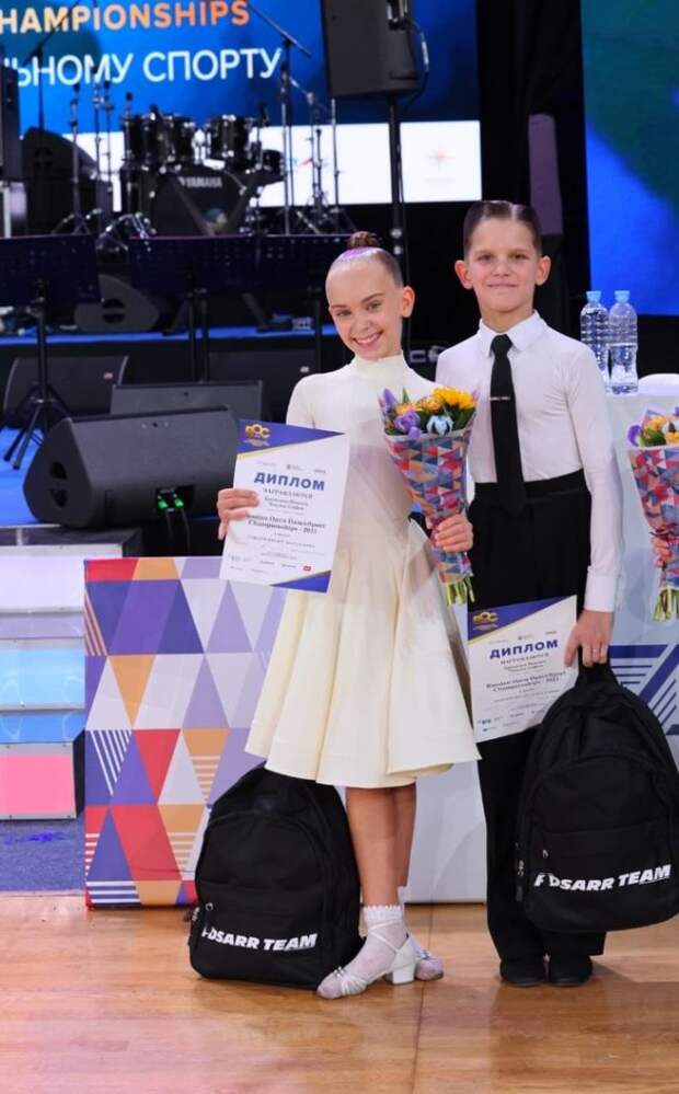 Юные танцоры из Лосинки стали вице-чемпионами международных соревнований