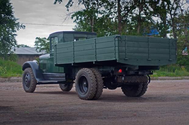 Тест-драйв советского грузового автомобиля ЗиС-5 ЗиС-5, грузовик, зис, отлдаймер, тест-драйв