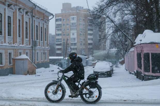 В Москве образовались рекордные сугробы