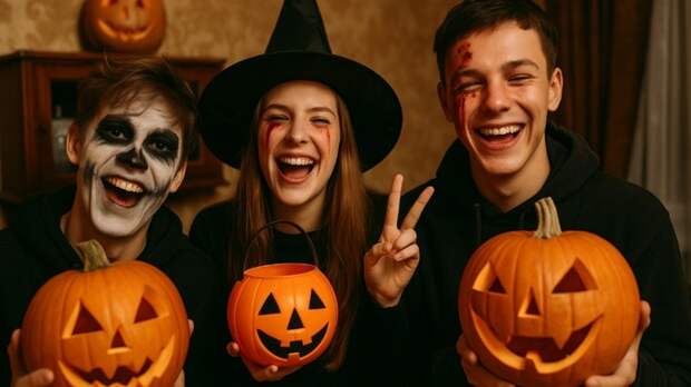 Хэллоуин / Изображение сгенерировано ИИ ChatGPT / amic.ru