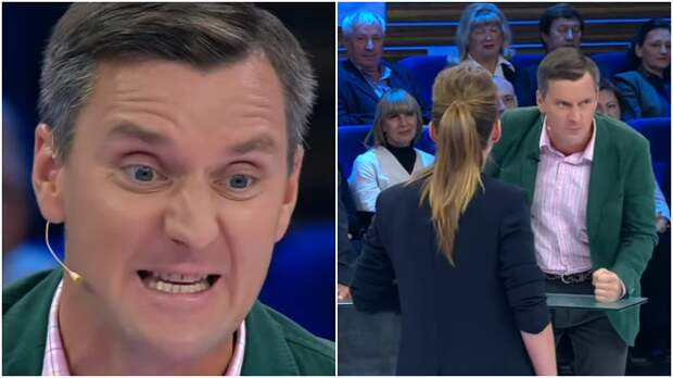 Корейба устроил скандал в эфире Скабеевой / Коллаж: ФБА "Экономика сегодня"
