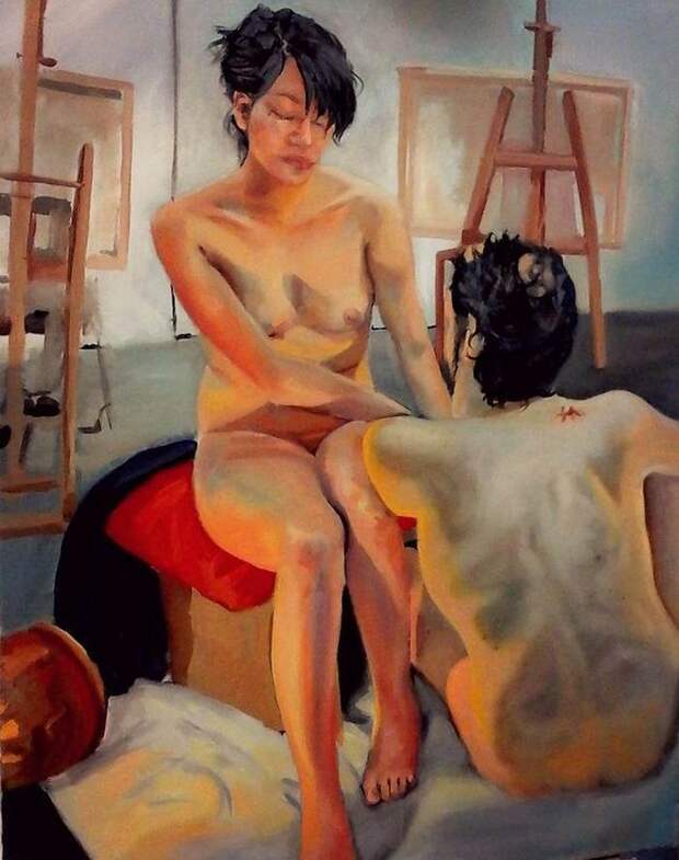 Мнимый импрессионизм. Justine Johnson